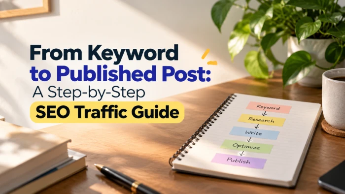From Keyword to Published Post: A Step-by-Step SEO Traffic Guide